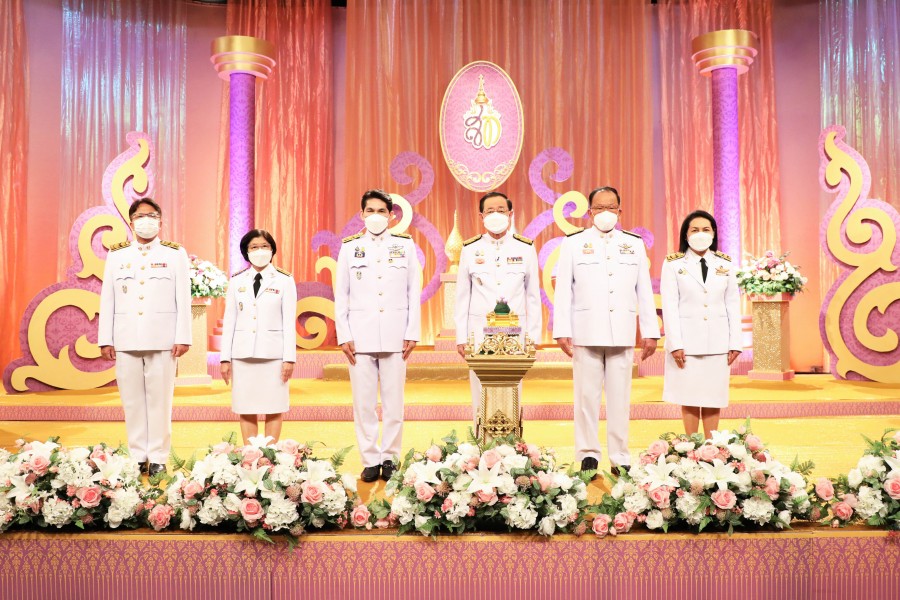 กระทรวงการคลัง บันทึกเทปถวายพระพรชัยมงคล สมเด็จพระนางเจ้าฯ พระบรมราชินี ในโอกาสวันเฉลิมพระชนมพรรษา 3 มิถุนายน 2565