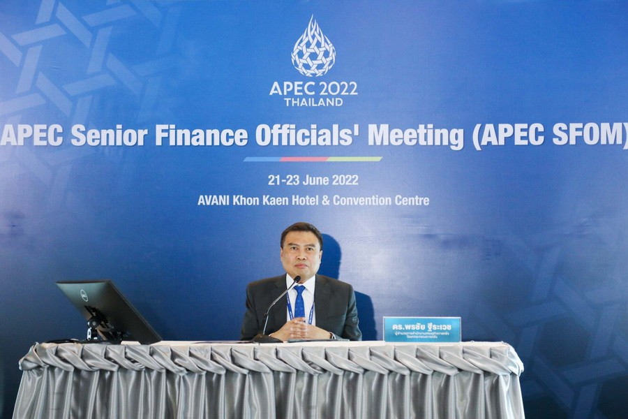 แถลงข่าวผลการประชุม APEC Senior Finance Officials’ Meeting (APEC SFOM)
