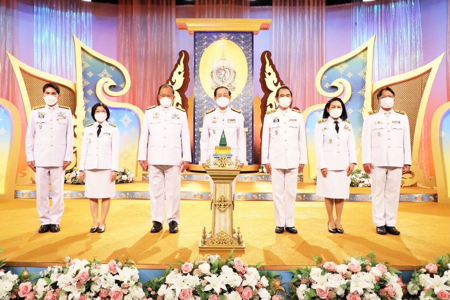 กระทรวงการคลัง บันทึกเทปถวายพระพรชัยมงคล เนื่องในโอกาสวันเฉลิมพระชนมพรรษา สมเด็จพระนางเจ้าสิริกิติ์ พระบรมราชินีนาถ พระบรมราชชนนีพันปีหลวง