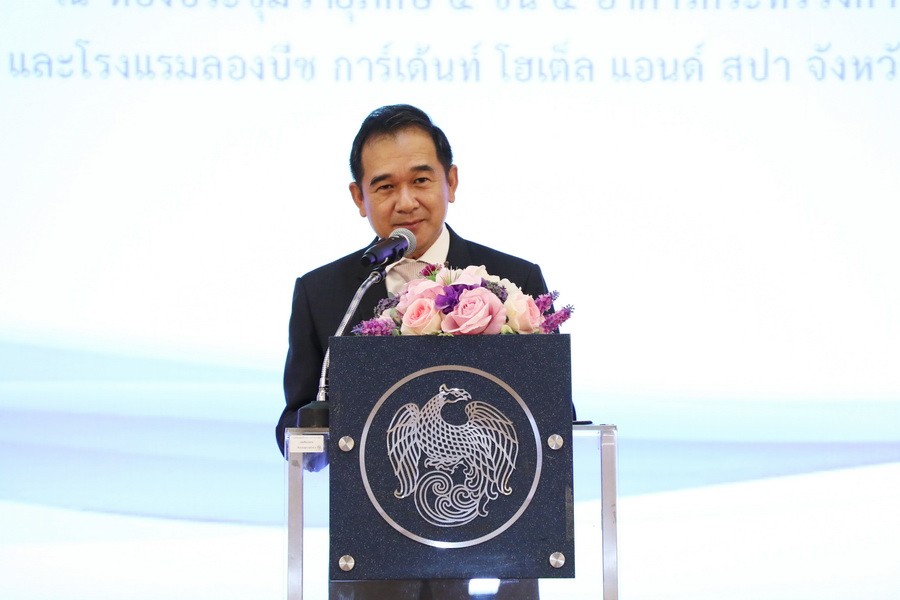 พิธีเปิดโครงการฝึกอบรมเชิงปฏิบัติการ หลักสูตร การเสริมสร้างแนวคิดเพื่อปรับชีวิตสู่จุดหมาย สุขเกษมวัยเกษียณ