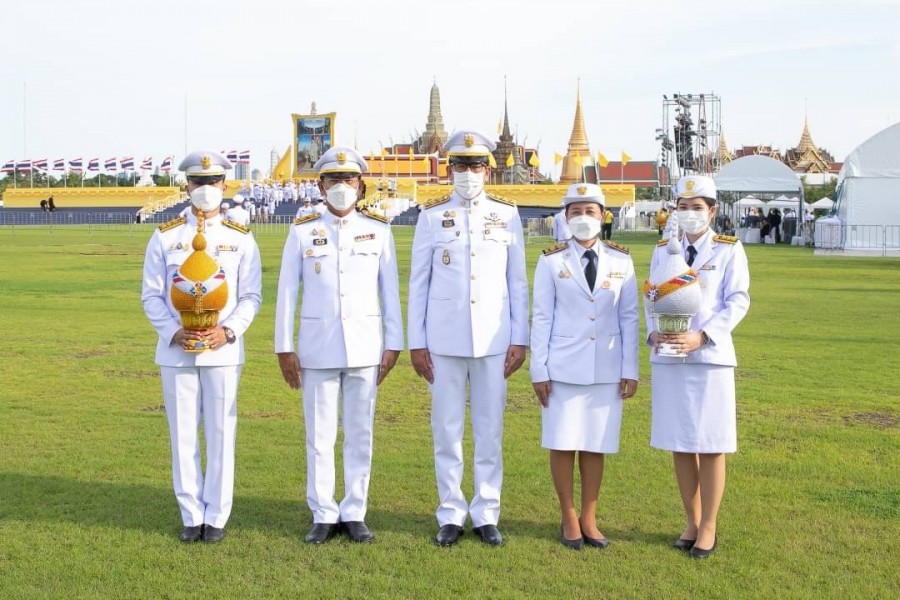 กระทรวงการคลังร่วมพิธีถวายเครื่องราชสักการะและถวายพระพรชัยมงคล