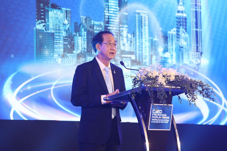 รมว. คลัง เปิดงานการประชุมผู้บริหารระดับสูงด้านการประกันภัย ประจำปี 2565 (CEO Insurance Forum 2022)