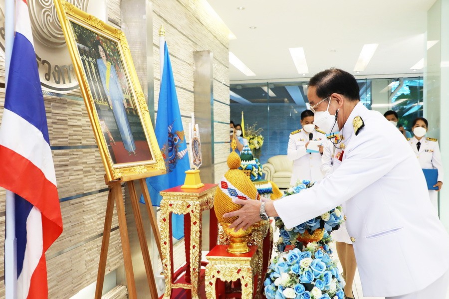 พิธีลงนามถวายพระพรชัยมงคล สมเด็จพระนางเจ้าสิริกิติ์ พระบรมราชินีนาถ พระบรมราชชนนีพันปีหลวง เนื่องในโอกาสวันเฉลิมพระชนมพรรษา 12 สิงหาคม 2565