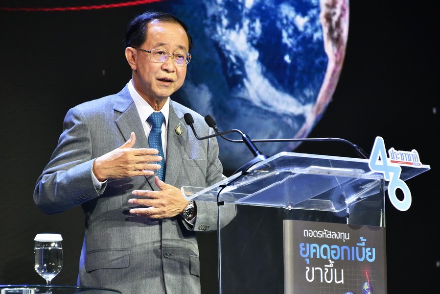 รมว.คลัง ปาฐกถาพิเศษ “ทิศทางลงทุนไทย วัฏจักรดอกเบี้ยขาขึ้น” ในงานสัมมนา “ถอดรหัสการลงทุน ยุคดอกเบี้ยขาขึ้น”