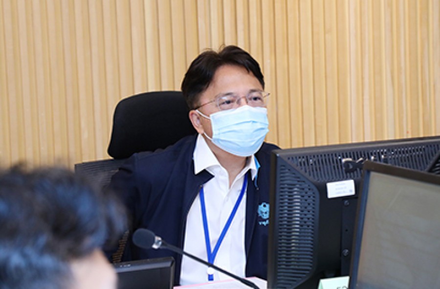 การประชุมคณะกรรมการบริหารความเสี่ยงและควบคุมภายในของสำนักงานปลัดกระทรวงการคลัง ครั้งที่ 1/2565