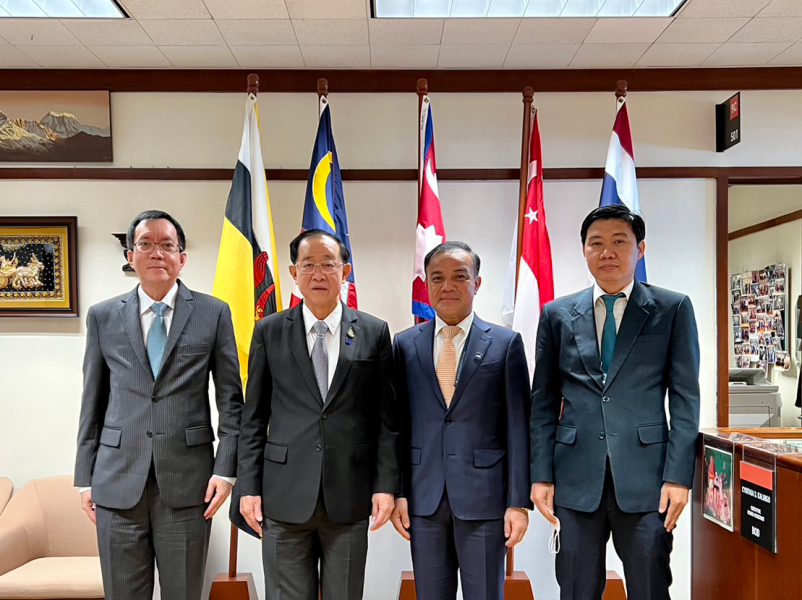 การประชุมหารือทวิภาคีความร่วมมือในภูมิภาคกับ สปป.ลาว