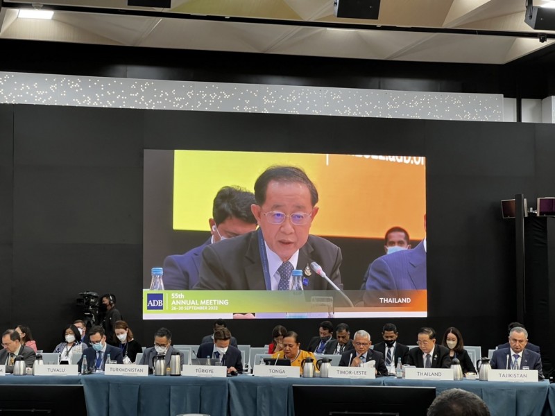 กล่าวถ้อยแถลงระหว่างการประชุม Business Session ในการประชุมสภาผู้ว่าการธนาคารพัฒนาเอเชีย
