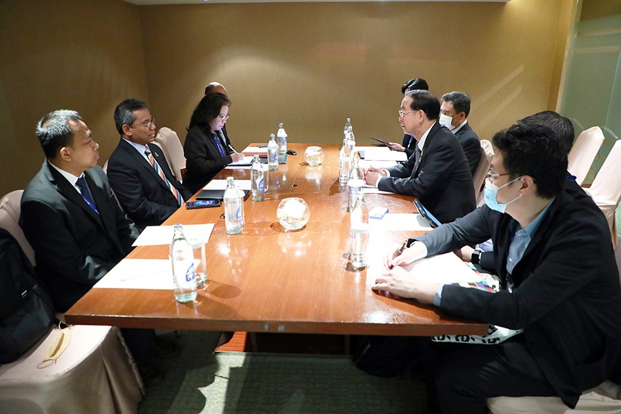 ประชุมหารือทวิภาคีกับ รมช.คลังอินโดนีเซีย