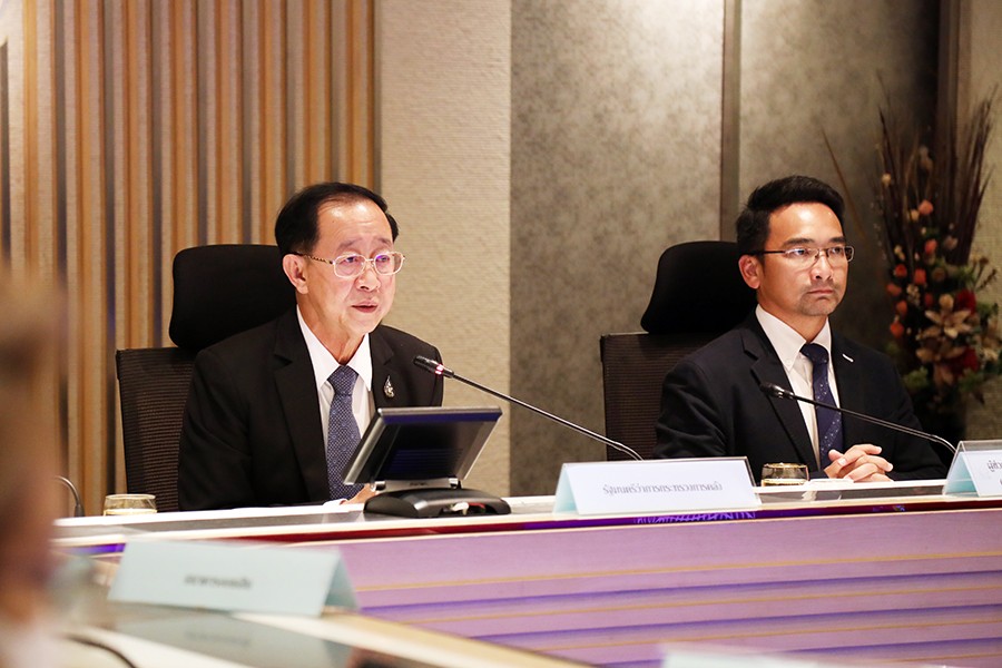 แถลงข่าวมหกรรมร่วมใจแก้หนี้ “มีหนี้ต้องแก้ไข เริ่มต้นใหม่อย่างยั่งยืน” ครั้งที่ 1