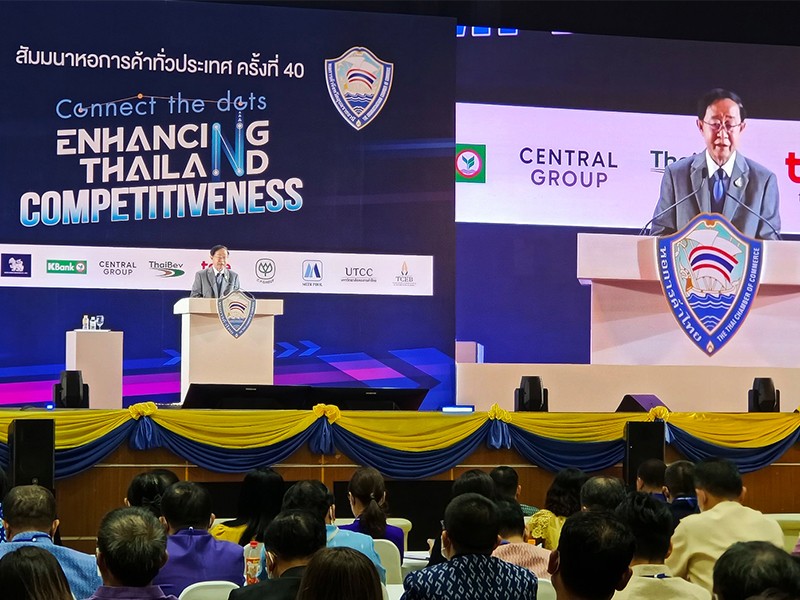 รมว.คลัง ปาฐกถาพิเศษเรื่อง “ Enhancing Economic Performance For Thailand Competitiveness : ฟื้นเศรษฐกิจไทยเพื่อยกระดับความสามารถในการแข่งขัน ” ในงานสัมมนาหอการค้าทั่วประเทศไทย ครั้งที่ 40 (V9)