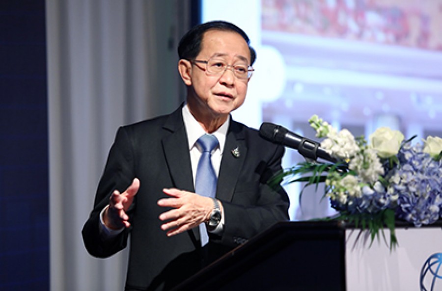 พิธีเปิดงาน Thailand Economic Monitor Distributional Impact of Fiscal Spending and Revenue