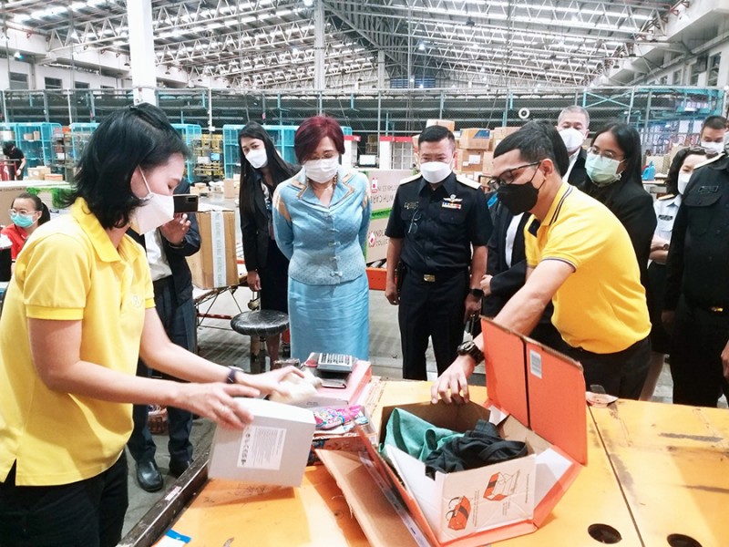 ตรวจราชการสำนักงานศุลกากรกรุงเทพ
