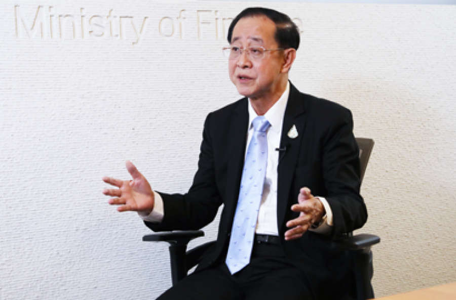 รมว.คลัง ให้สัมภาษณ์พิเศษสำนักข่าว XINHUA NEWS AGENCY BANGKOK BUREAU
