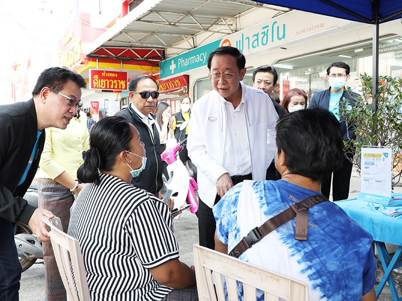 รมว.คลัง ลงพื้นที่ตรวจเยี่ยมการดำเนินการยืนยันตัวตนและการยื่นอุทธรณ์ของผู้ลงทะเบียนโครงการลงทะเบียนเพื่อสวัสดิการแห่งรัฐ ปี 2565 ณ จ.อุบลราชธานี