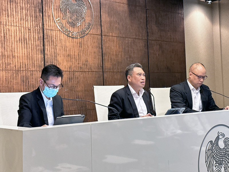 แถลงข่าวดัชนีความเชื่อมั่นอนาคตเศรษฐกิจภูมิภาคประจำเดือน เม.ย.2566 และประมาณการเศรษฐกิจไทยปี 2566