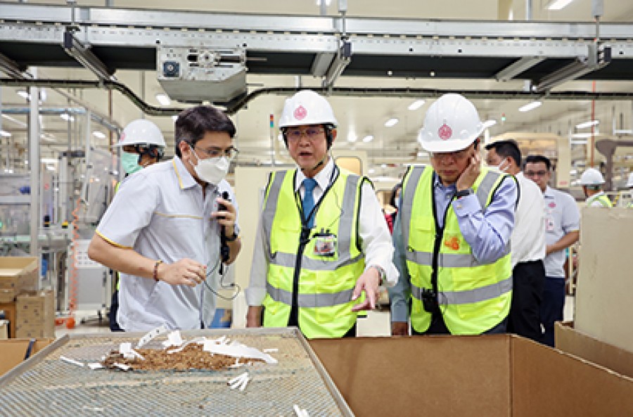 รมว.คลัง ตรวจเยี่ยมติดตามการดำเนินงานการยาสูบแห่งประเทศไทย จ.พระนครศรีอยุธยา