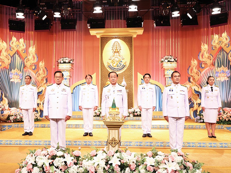 กระทรวงการคลัง บันทึกเทปถวายพระพรชัยมงคล เนื่องในโอกาสวันเฉลิมพระชนมพรรษา พระบาทสมเด็จพระปรเมนทรรามาธิบดีศรีสินทรมหาวชิราลงกรณ พระวชิรเกล้าเจ้าอยู่หัว