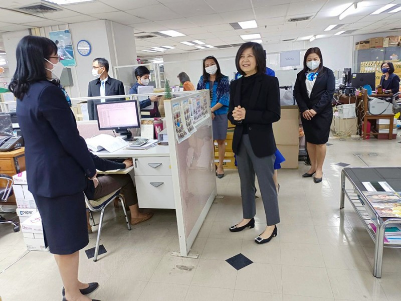 ตรวจราชการสำนักงานสรรพากรพื้นที่กรุงเทพมหานคร 5