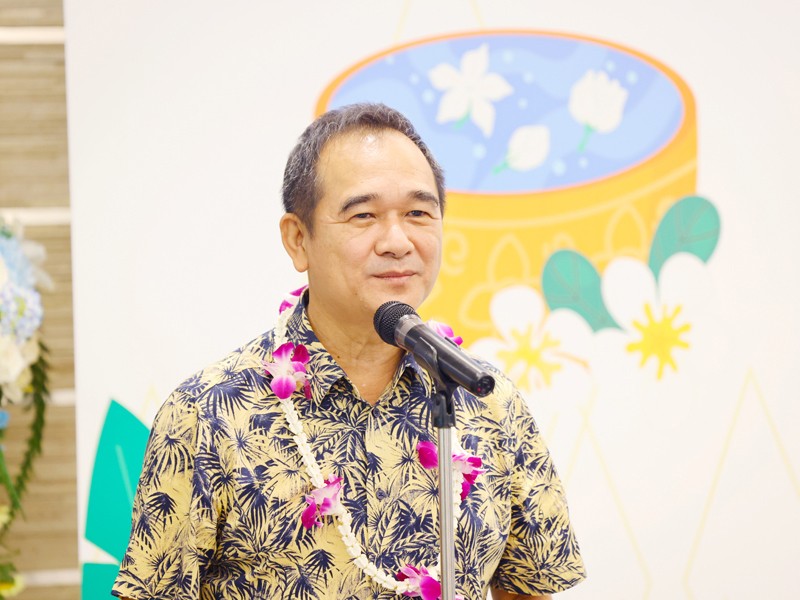 พิธีสรงน้ำพระพุทธรูป เนื่องในเทศกาลวันสงกรานต์ พ.ศ. 2567