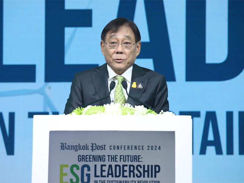 รองนายกรัฐมนตรีและรมว.คลัง ร่วมพิธีเปิดและกล่าวปาฐกถาพิเศษในงานสัมมนา Bangkok Post ESG Conference 2024