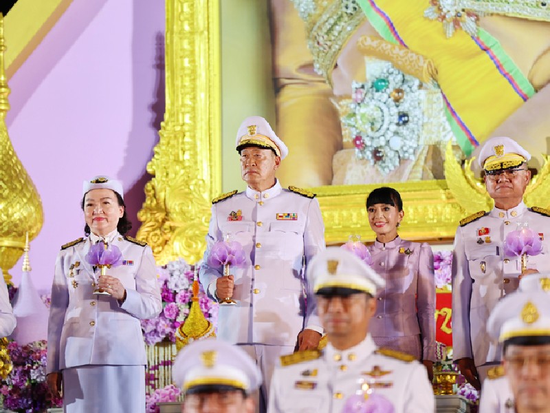 พิธีจุดเทียนชัยถวายพระพร เนื่องในโอกาสวันเฉลิมพระชนมพรรษา 3 มิถุนายน 2567