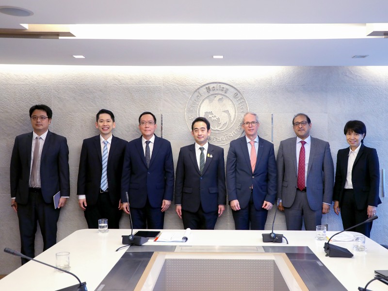 รมช.คลัง ประชุมหารือกับ รองประธานธนาคารพัฒนาเอเชีย (ADB)