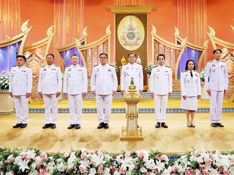 กระทรวงการคลัง บันทึกเทปถวายพระพรชัยมงคล พระบาทสมเด็จพระเจ้าอยู่หัว เนื่องในโอกาสพระราชพิธีมหามงคลเฉลิมพระชนมพรรษา 6 รอบ 28 กรกฎาคม 2567
