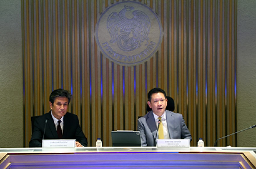 แถลงข่าวความคืบหน้าในการคำนวณยอดหนี้ใหม่