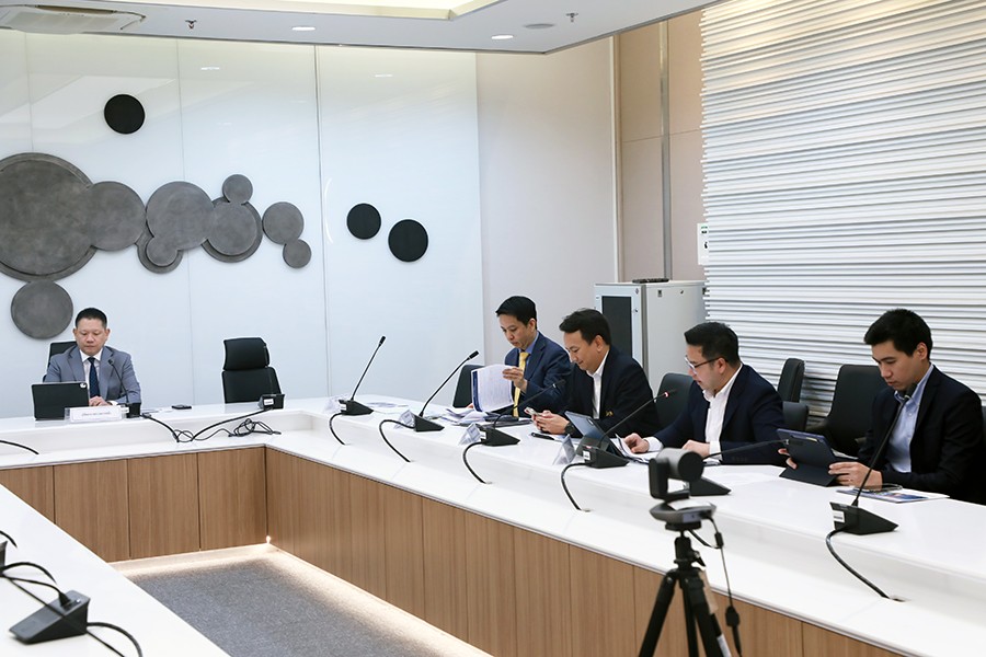 การประชุมคณะกรรมการกำกับการดำเนินงานกองทุนรวมวายุภักษ์ ครั้งที่ 6/2567