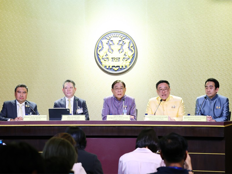 แถลงข่าวรายละเอียดโครงการกระตุ้นเศรษฐกิจ ปี 2567 ผ่านผู้มีบัตรสวัสดิการแห่งรัฐและคนพิการ