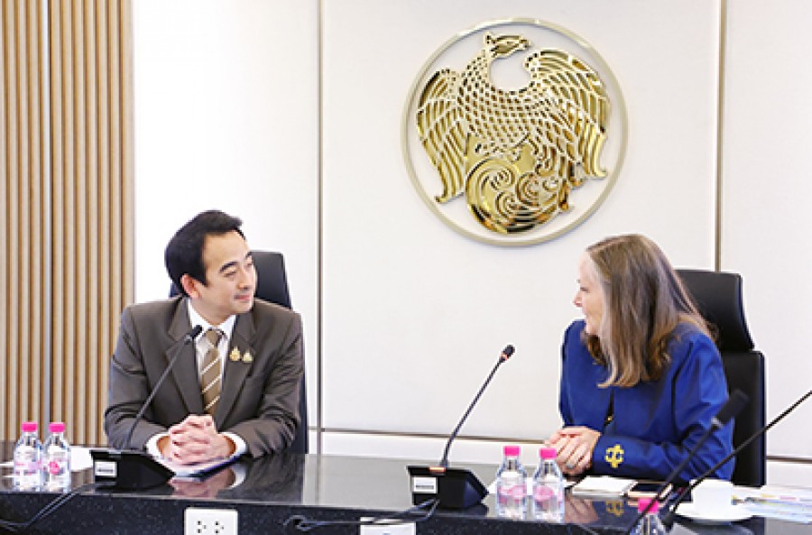 รมช.คลัง ให้การต้อนรับ ผู้อำนวยการธนาคารโลกประจำประเทศไทยและพม่า