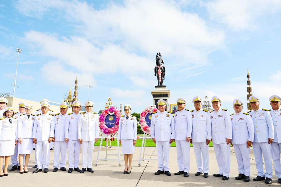 พิธีวางพวงมาลาเนื่องในวันปิยมหาราช พุทธศักราช 2567