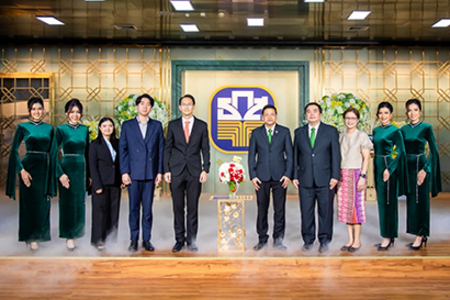 กระทรวงการคลัง ร่วมแสดงความยินดีเนื่องในโอกาสงานวันสถาปนาธนาคารเพื่อการเกษตรและสหกรณ์การเกษตร (ธ.ก.ส.) ครบรอบ 59 ปี