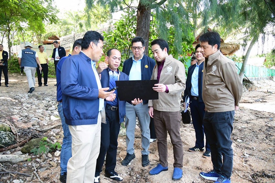 ลงพื้นที่ตรวจสอบที่ราชพัสดุ อ.เกาะสมุย จ.สุราษฎร์ธานี