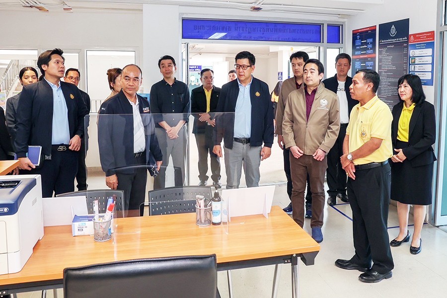 ตรวจเยี่ยมสำนักงานสรรพสามิตพื้นที่สุราษฎร์ธานี สาขาเกาะสมุย