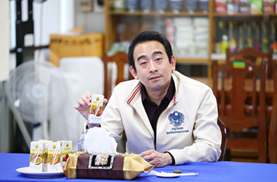 ตรวจเยี่ยมผู้ประกอบอุตสาหกรรมเครื่องดื่มในเขตพื้นที่ จ.เชียงราย