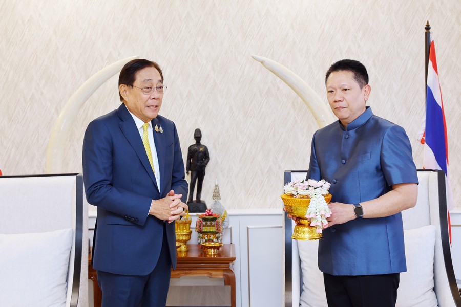 รมว.คลัง และ รมช.คลัง ให้การต้อนรับ ปลัดกระทรวงการคลัง