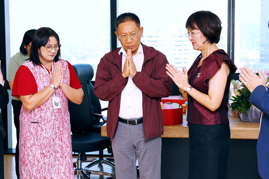 รองปลัดกระทรวงการคลัง ให้การต้อนรับผู้บริหารกระทรวงการคลัง