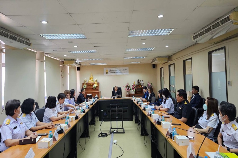 ตรวจราชการสำนักงานศุลกากรท่าอากาศยานดอนเมือง