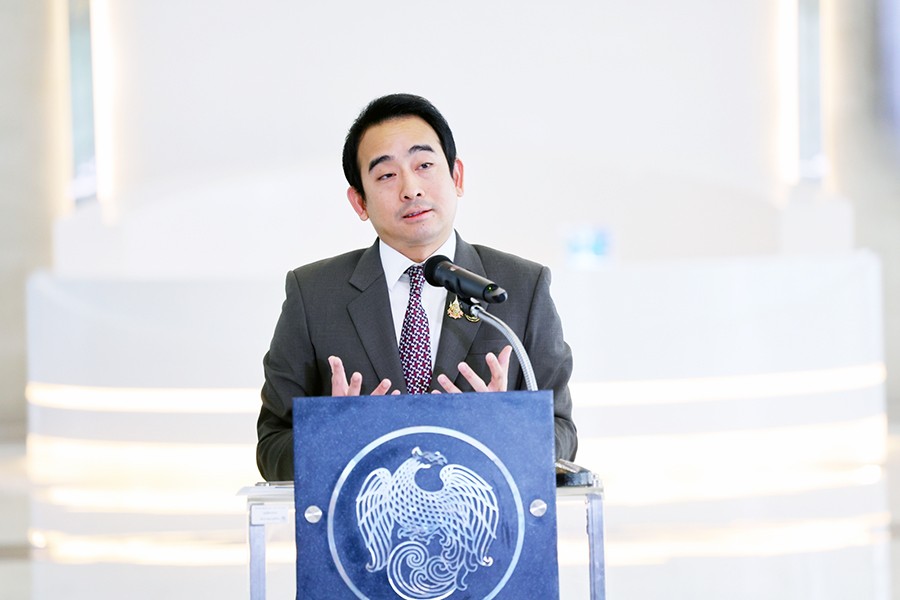 แถลงข่าว “พ.ร.บ. ศูนย์กลางการประกอบธุรกิจทางการเงิน พ.ศ. ….”