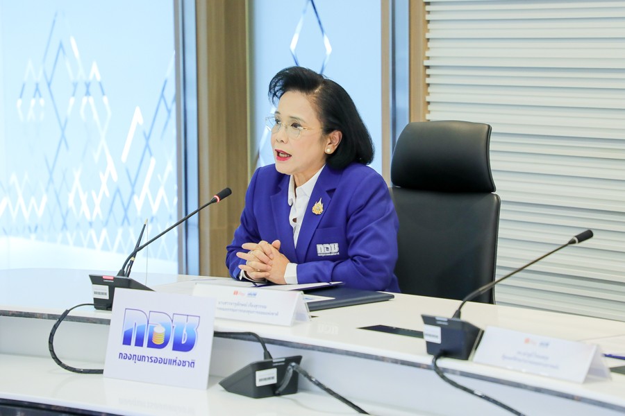 พิธีลงนามบันทึกข้อตกลงความร่วมมือ (MOU) ระหว่างกองทุนการออมแห่งชาติ (กอช.) กับบริษัท ช้อปปี้เพย์ (ประเทศไทย) จำกัด