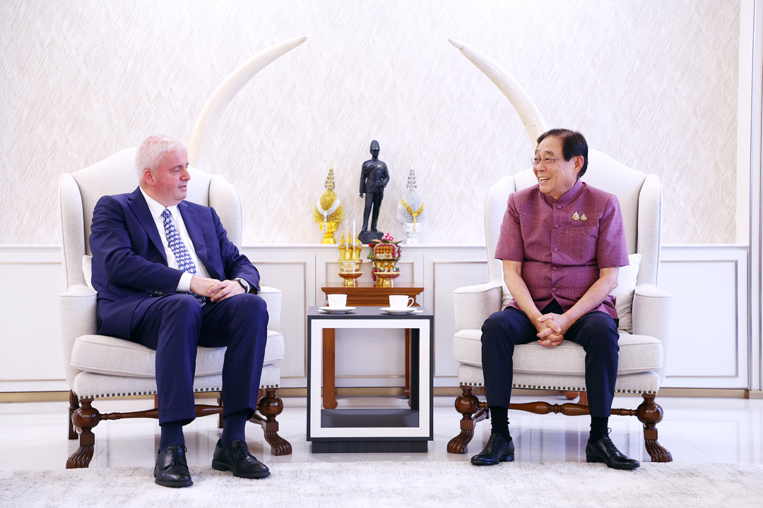 รมว.คลัง ให้การต้อนรับ รองผู้ว่าการธนาคารกลางสหพันธ์สาธารณรัฐเยอรมนี และเอกอัครราชทูตสหพันธ์สาธารณรัฐเยอรมนี ประจำประเทศไทย