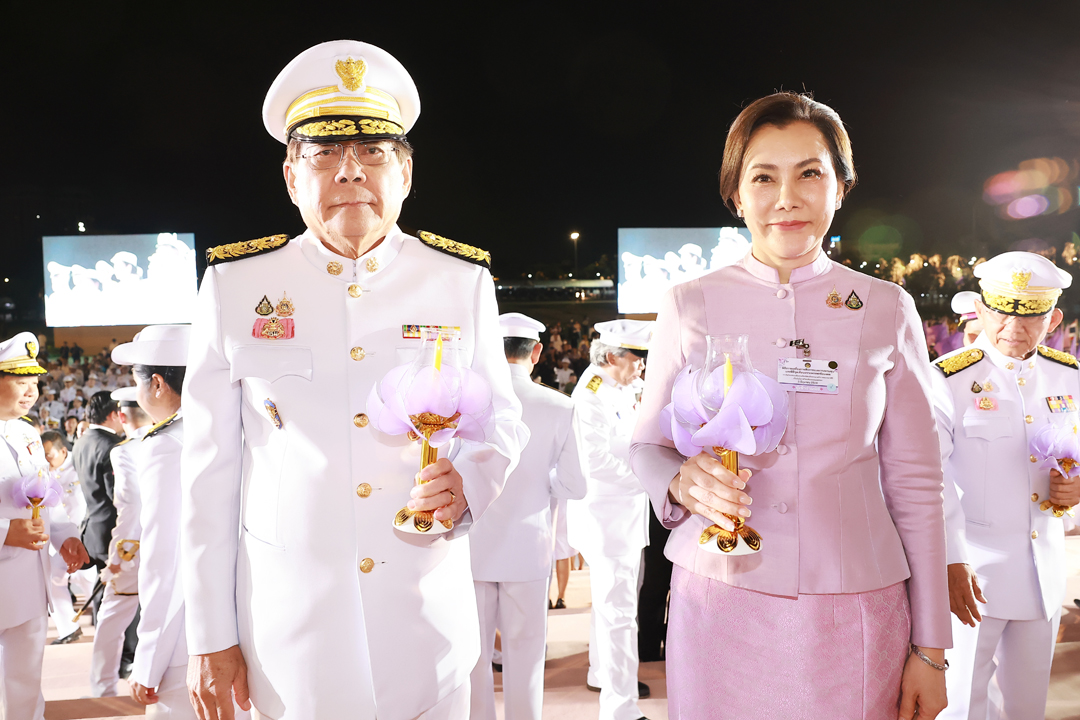 พิธีจุดเทียนถวายพระพรชัยมงคล เนื่องในโอกาสวันเฉลิมพระชนมพรรษา 3 มิถุนายน 2568