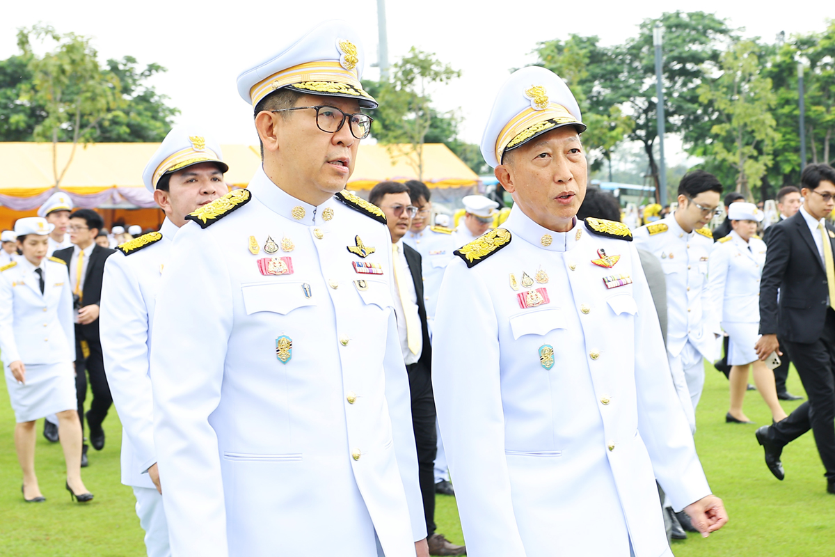 พิธีวางพวงมาลาเนื่องในวันนวมินทรมหาราช 13 ตุลาคม 2568