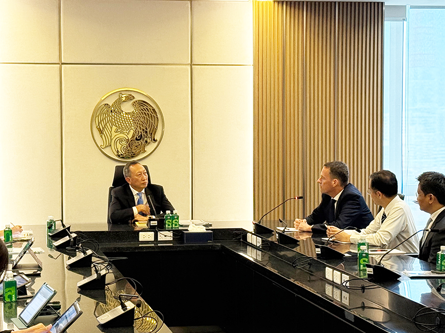 แสดงความยินดีในโอกาสเข้ารับตำแหน่ง รมช.คลัง