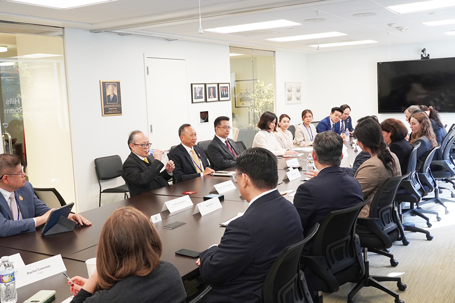 ร่วมการประชุมกับ US ASEAN Business Council (USABC)