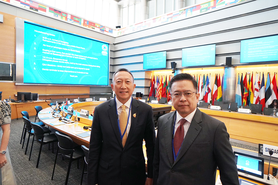ร่วมการประชุม Joint Governors’ Meeting of the IMF-WBG South East Asia Voting Group (SEA Group)
