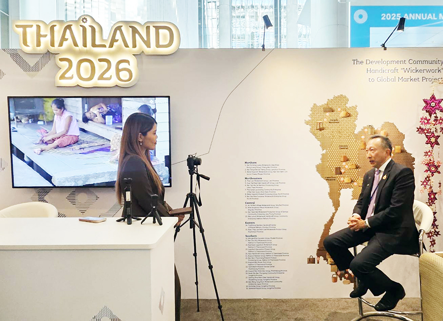 ให้สัมภาษณ์สำนักข่าว NBT