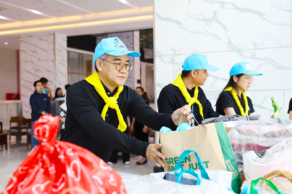 กิจกรรมโครงการจิตอาสากระทรวงการคลัง รับบริจาคสิ่งของสภาพดีให้กับโครงการปันกัน (มูลนิธิยุวพัฒน์)