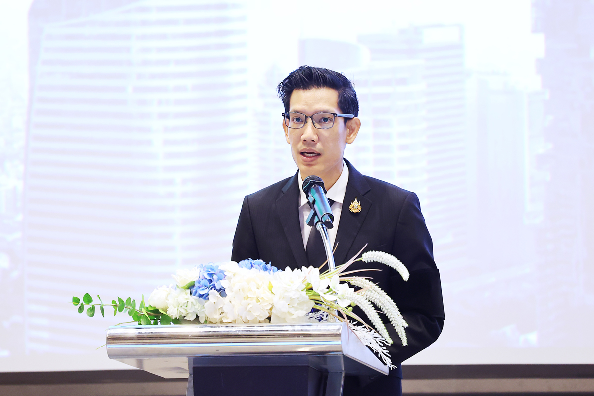 ผู้ช่วยรัฐมนตรีประจำกระทรวงการคลัง เป็นประธานเปิดตัวแผนยุทธศาสตร์การจัดซื้อจัดจ้างภาครัฐที่เป็นมิตรต่อสิ่งแวดล้อม